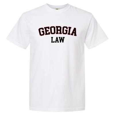 Georgia Law Georgia Bar Graduate Gift Lawyer College Garment-Dyed Heavyweight T-Shirt