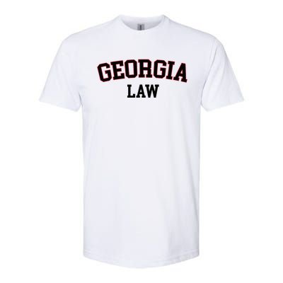 Georgia Law Georgia Bar Graduate Gift Lawyer College Softstyle CVC T-Shirt