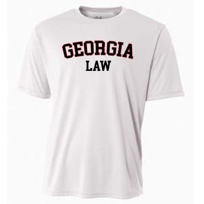 Georgia Law Georgia Bar Graduate Gift Lawyer College Cooling Performance Crew T-Shirt