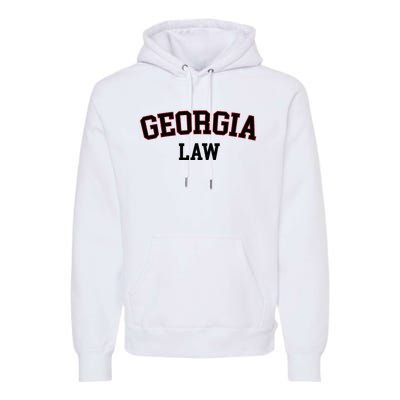 Georgia Law Georgia Bar Graduate Gift Lawyer College Premium Hoodie