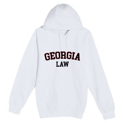 Georgia Law Georgia Bar Graduate Gift Lawyer College Premium Pullover Hoodie