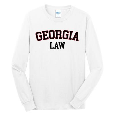 Georgia Law Georgia Bar Graduate Gift Lawyer College Tall Long Sleeve T-Shirt