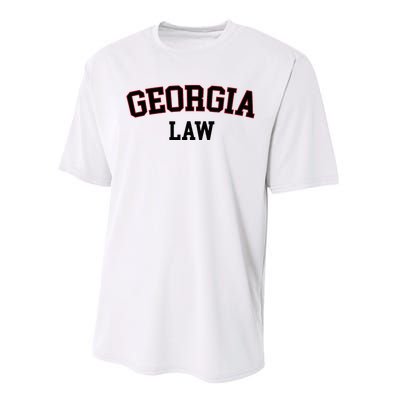 Georgia Law Georgia Bar Graduate Gift Lawyer College Performance Sprint T-Shirt