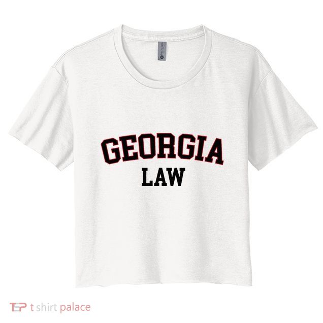 Georgia Law Georgia Bar Graduate Gift Lawyer College Crop Top