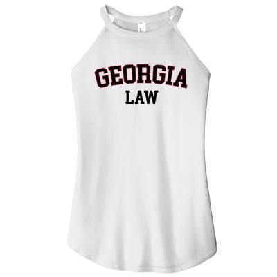 Georgia Law Georgia Bar Graduate Gift Lawyer College Women’s Perfect Tri Rocker Tank