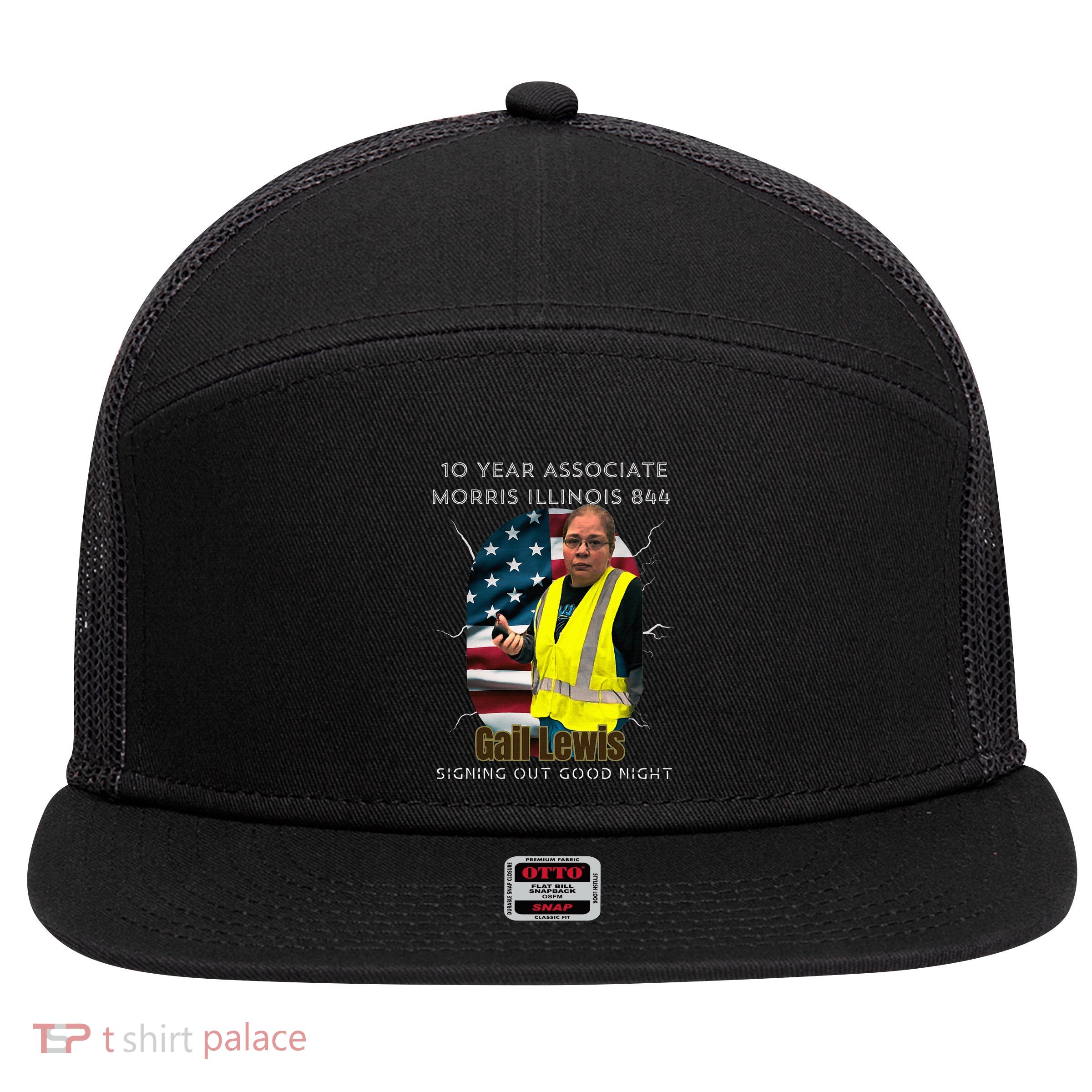 Gail Lewis  7 Panel Mesh Trucker Snapback Hat