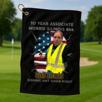 Gail Lewis  Golf Towel
