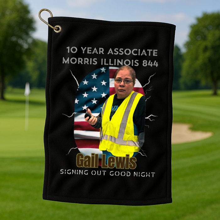 Gail Lewis  Golf Towel