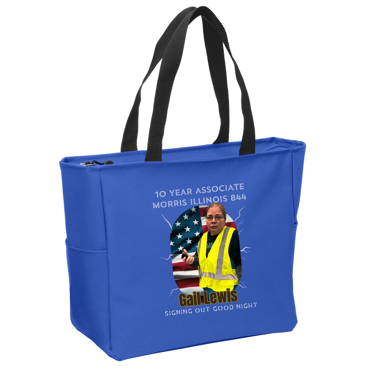 Gail Lewis  Zip Tote Bag