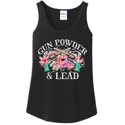 Gunpowder & Lead Gunpowder Day Shooting Art Ladies Essential Tank