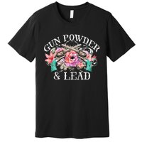 Gunpowder & Lead Gunpowder Day Shooting Art Premium T-Shirt