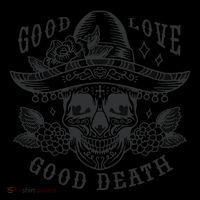 Good Love Good Death Skull Dia De Los Muertos Drawstring Bag