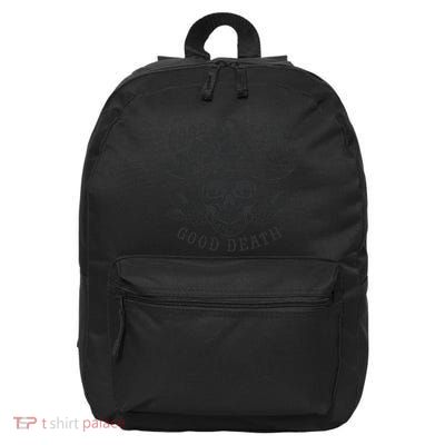Good Love Good Death Skull Dia De Los Muertos 16 in Basic Backpack