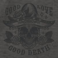 Good Love Good Death Skull Dia De Los Muertos Vector Backpack