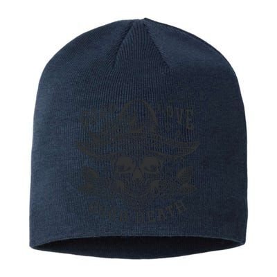 Good Love Good Death Skull Dia De Los Muertos Sustainable Beanie