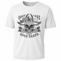 Good Love Good Death Skull Dia De Los Muertos Cooling Performance Crew T-Shirt