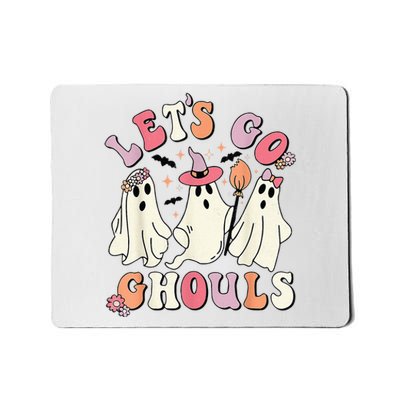 groovy lets go ghouls halloween ghost out costume Mousepad