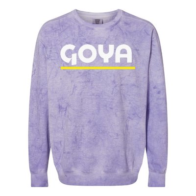 G.O.Y.A Logo Colorblast Crewneck Sweatshirt