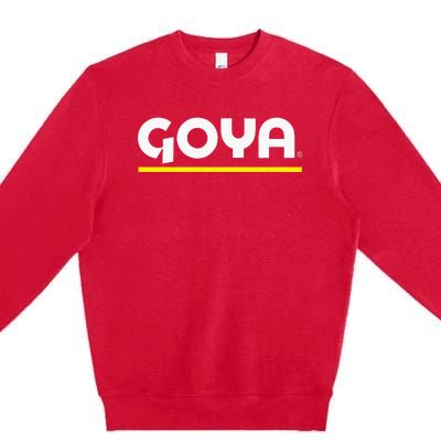 G.O.Y.A Logo Premium Crewneck Sweatshirt