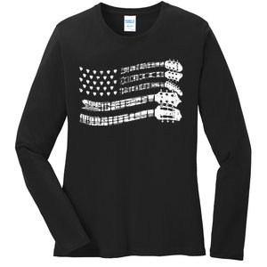 Guitar Lover Guitarist Guitar Player Music Lover Guitar Ladies Long Sleeve Shirt