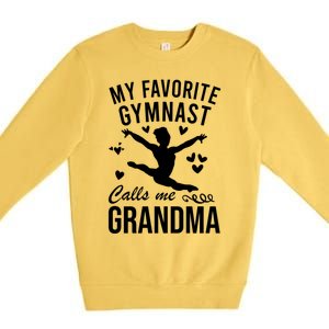 Gymnastic Lover Gift Premium Crewneck Sweatshirt