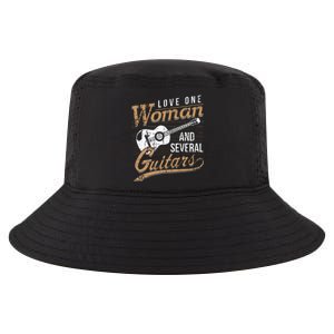 Guitar Lovers Guitarist Musician Band Playing Gifts Cool Comfort Performance Bucket Hat