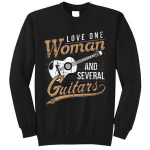 Guitar Lovers Guitarist Musician Band Playing Gifts Sweatshirt