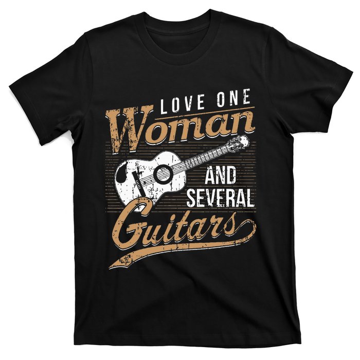 Guitar Lovers Guitarist Musician Band Playing Gifts T-Shirt