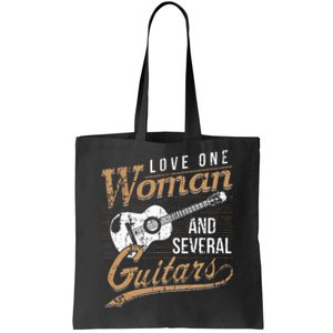 Guitar Lovers Guitarist Musician Band Playing Gifts Tote Bag