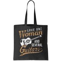 Guitar Lovers Guitarist Musician Band Playing Gifts Tote Bag