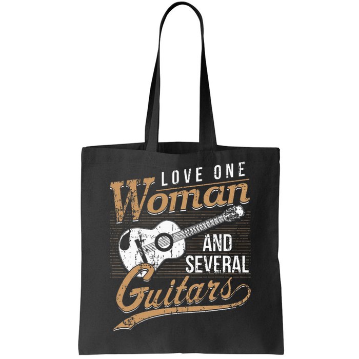 Guitar Lovers Guitarist Musician Band Playing Gifts Tote Bag