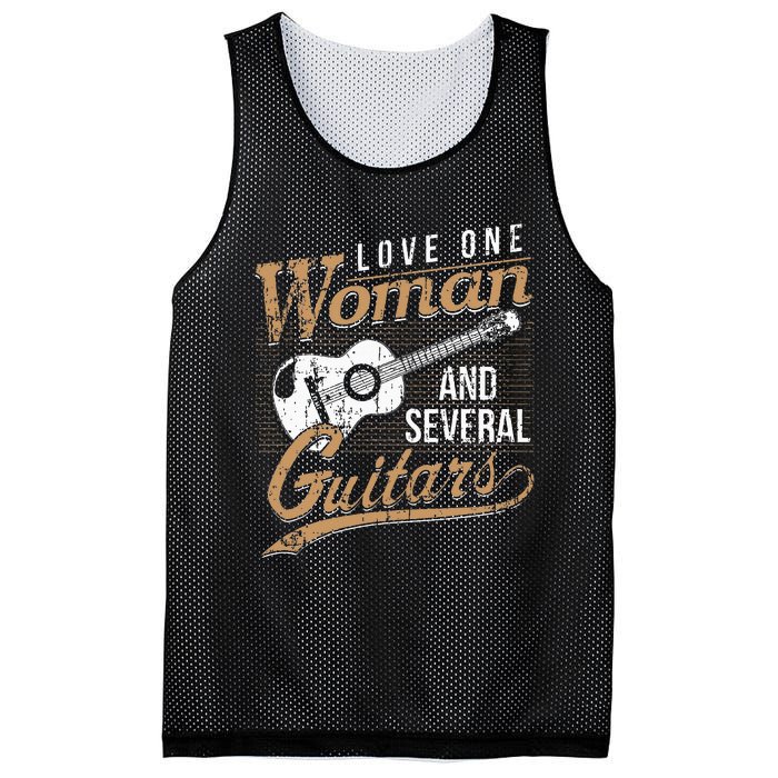 Guitar Lovers Guitarist Musician Band Playing Gifts Mesh Reversible Basketball Jersey Tank