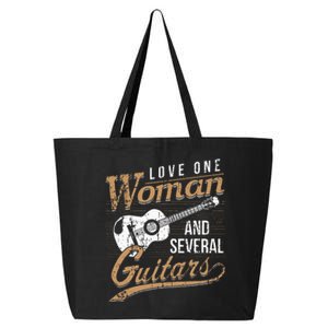 Guitar Lovers Guitarist Musician Band Playing Gifts 25L Jumbo Tote