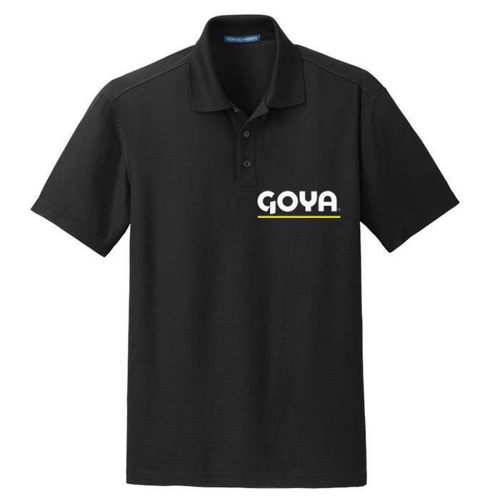 G.O.Y.A Logo Dry Zone Grid Polo