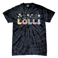 Groovy Lolli Grandmother Flowers Lolli Grandma Tie-Dye T-Shirt