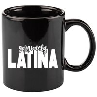 Gorgeously Latina 11oz C Handle Ceramic Mug
