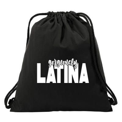 Gorgeously Latina Drawstring Bag