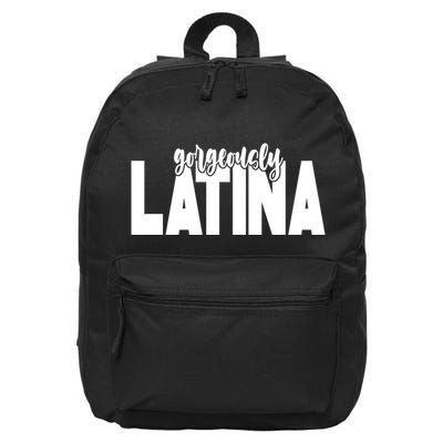 Gorgeously Latina 16 in Basic Backpack