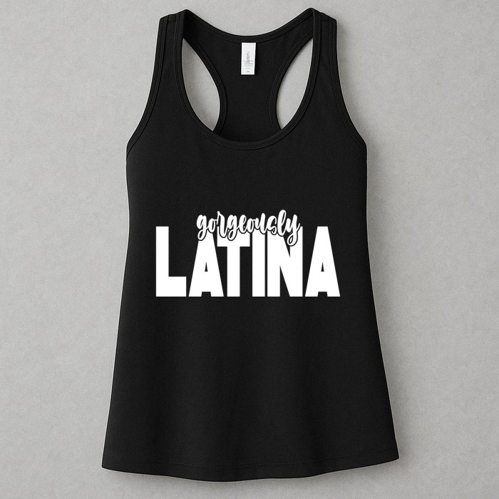 Gorgeously Latina Womens Tank Top