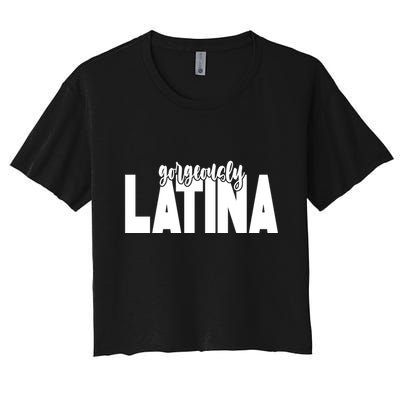 Gorgeously Latina Crop Top