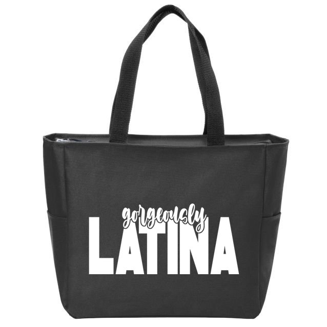 Gorgeously Latina Zip Tote Bag