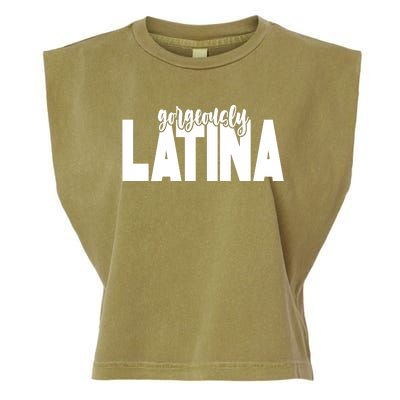 Gorgeously Latina Garment-Dyed Women's Muscle Tee