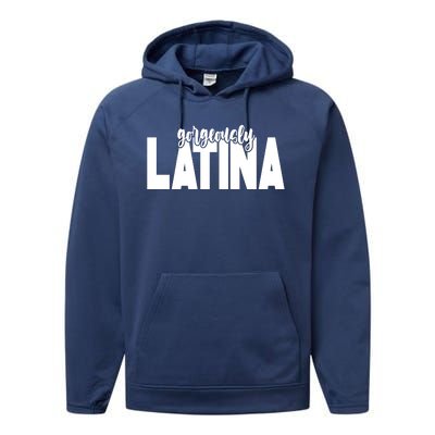 Gorgeously Latina Performance Fleece Hoodie