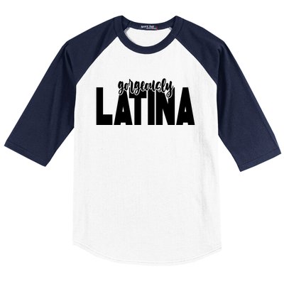 Gorgeously Latina Baseball Sleeve Shirt