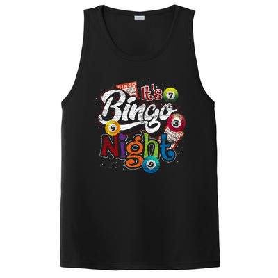 Gambling Lover Gift Its Bingo Night Funny Lottery Bingo PosiCharge Competitor Tank