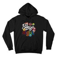 Gambling Lover Gift Its Bingo Night Funny Lottery Bingo Tall Hoodie