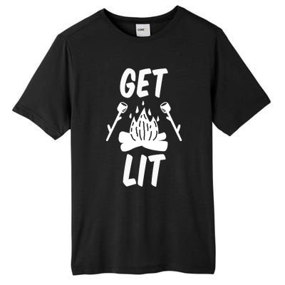 Get Lit Gift Tall Fusion ChromaSoft Performance T-Shirt