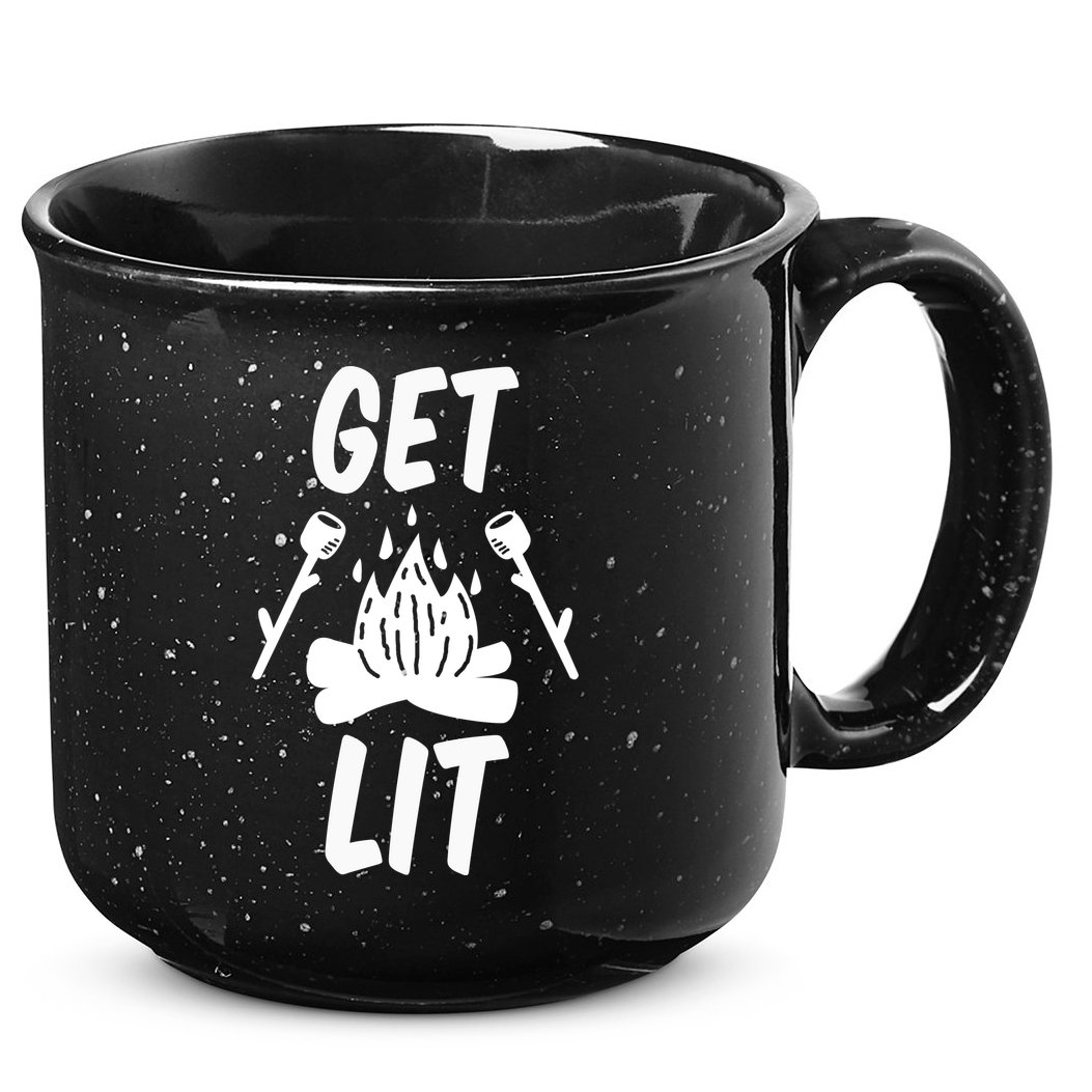 Get Lit Gift 15oz Campfire Ceramic Mug