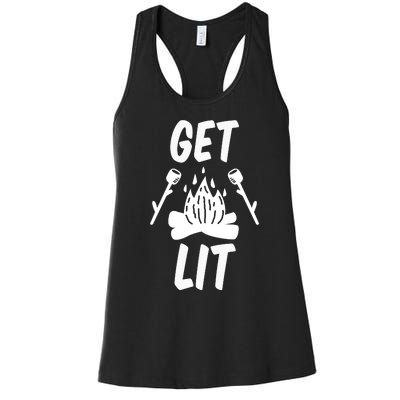 Get Lit Gift Women's Racerback Tank