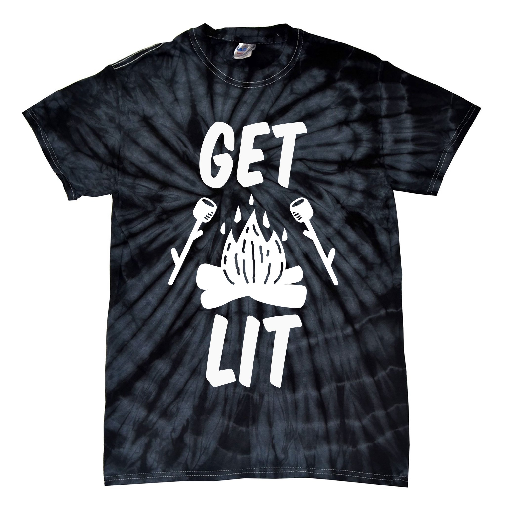 Get Lit Gift Tie-Dye T-Shirt